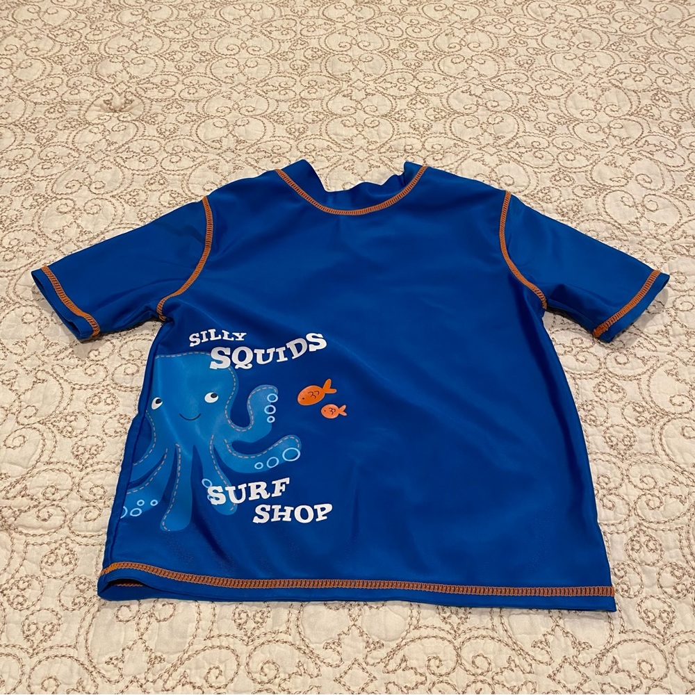 Carters Boys 24 Months Swim Shirt